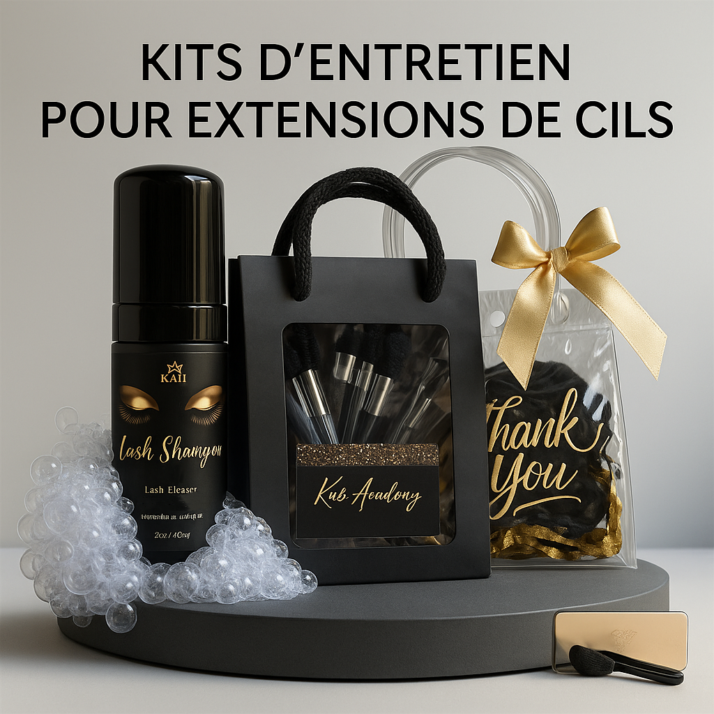 Kit's de soins pour extensions de cils