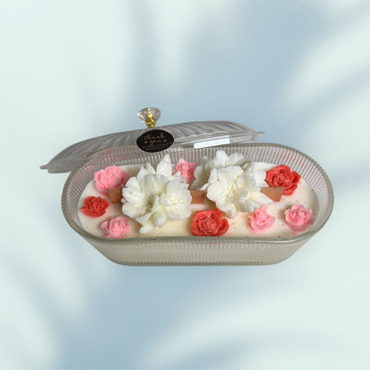 Bougie artisanale KG - Vanille (500g)